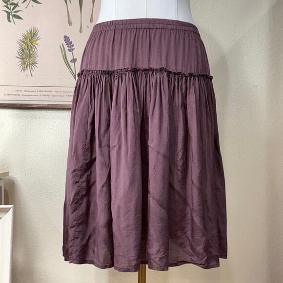 Mossimo Dresses & Skirts - Y2k Purple Beaded Skirt Witchy Gloomy Coquette Forest Fairy Whimsigoth L